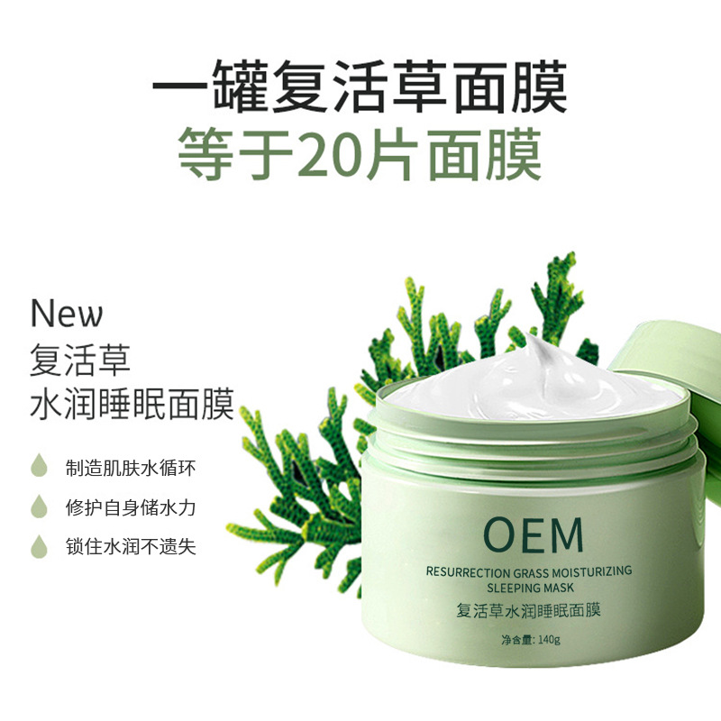 洛华侬_复活草睡眠面膜OEM
